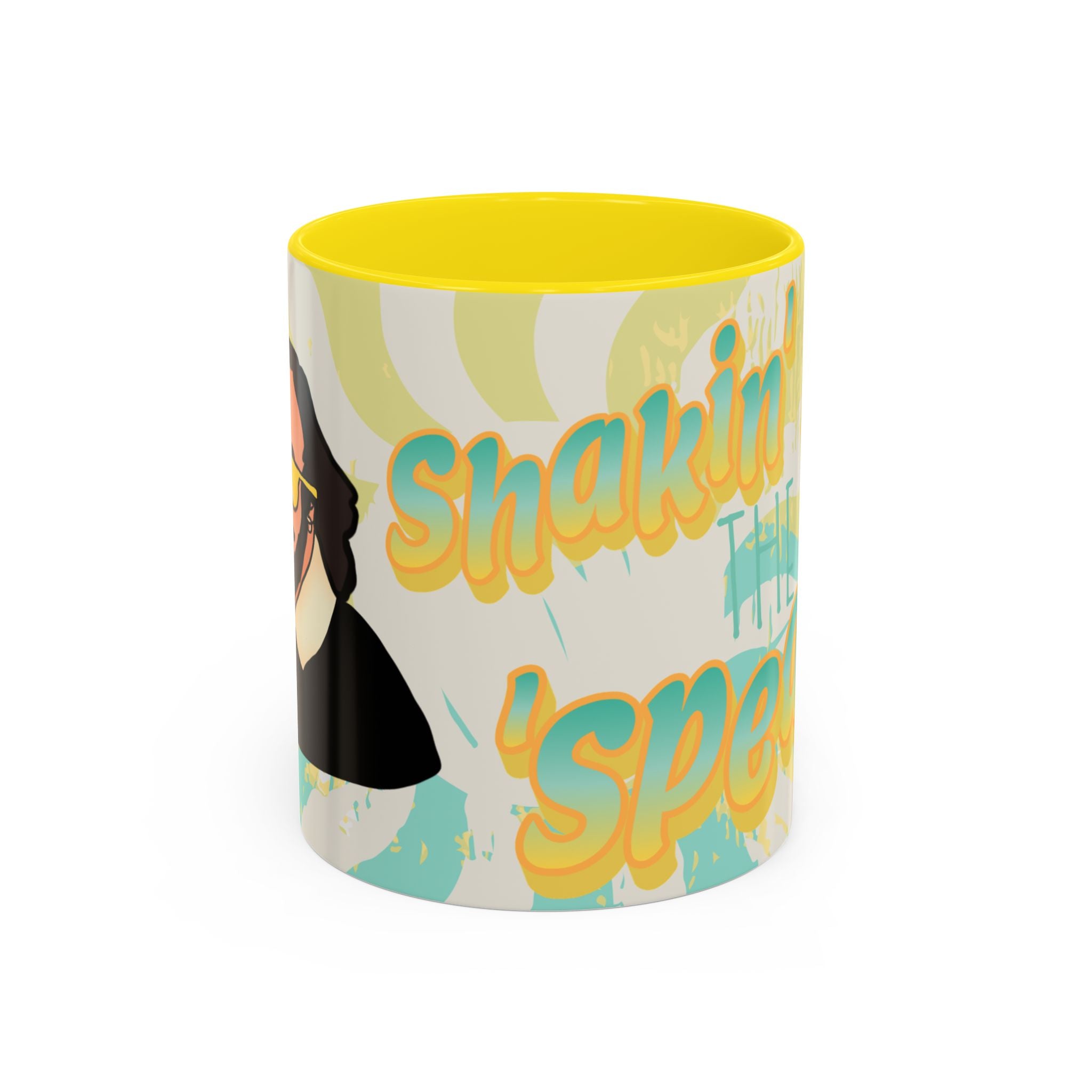 Shakin' Up the 'Speare Accent Coffee Mug (11, 15oz)