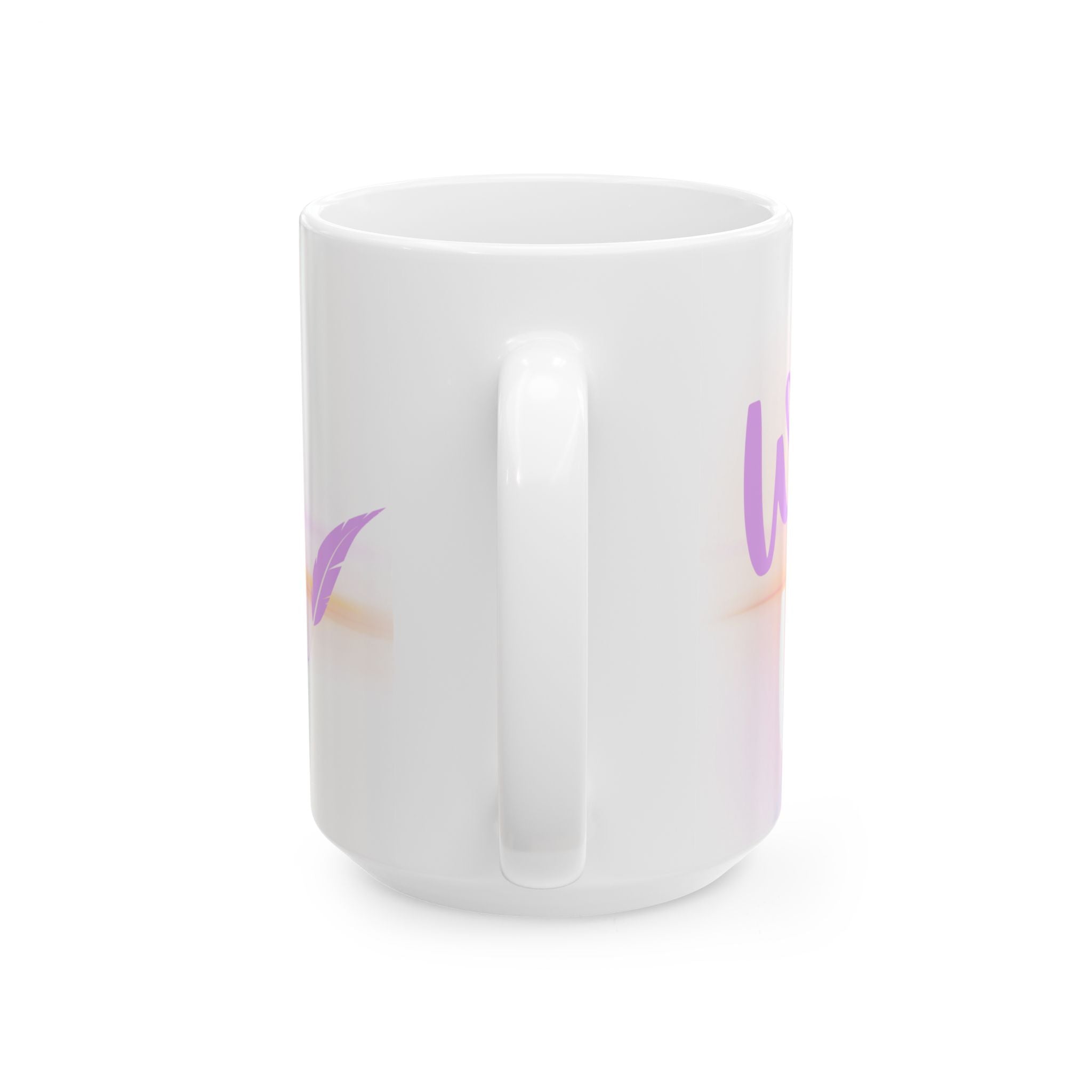 Writing is Worship Pastel Ceramic Mug — Motivational Coffee Cup (11oz/15oz)