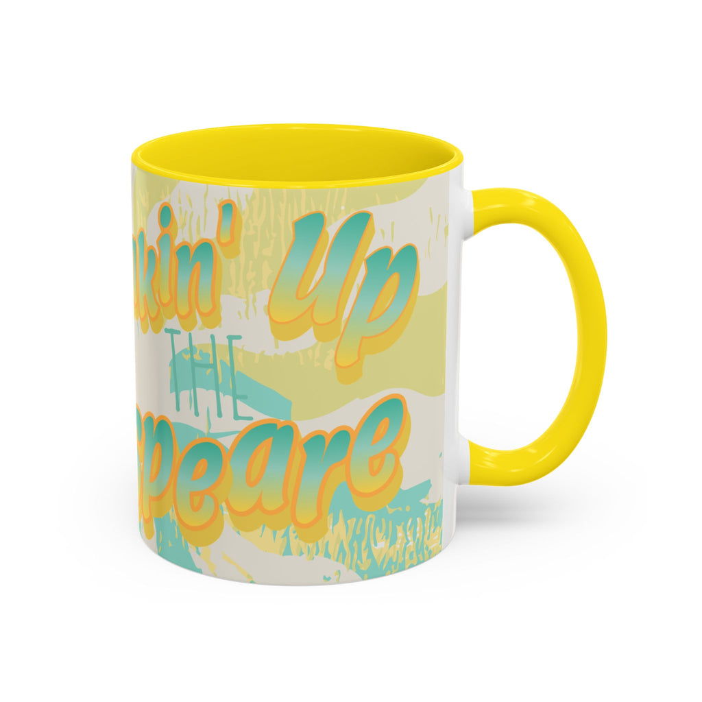 Shakin' Up the 'Speare Accent Coffee Mug (11, 15oz)