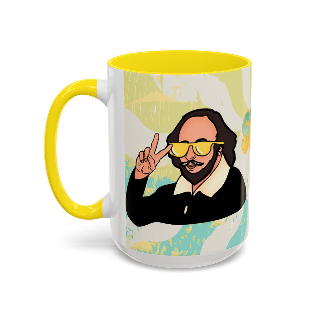 Shakin' Up the 'Speare Accent Coffee Mug (11, 15oz)