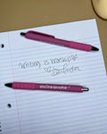 Writing is Worship Pen