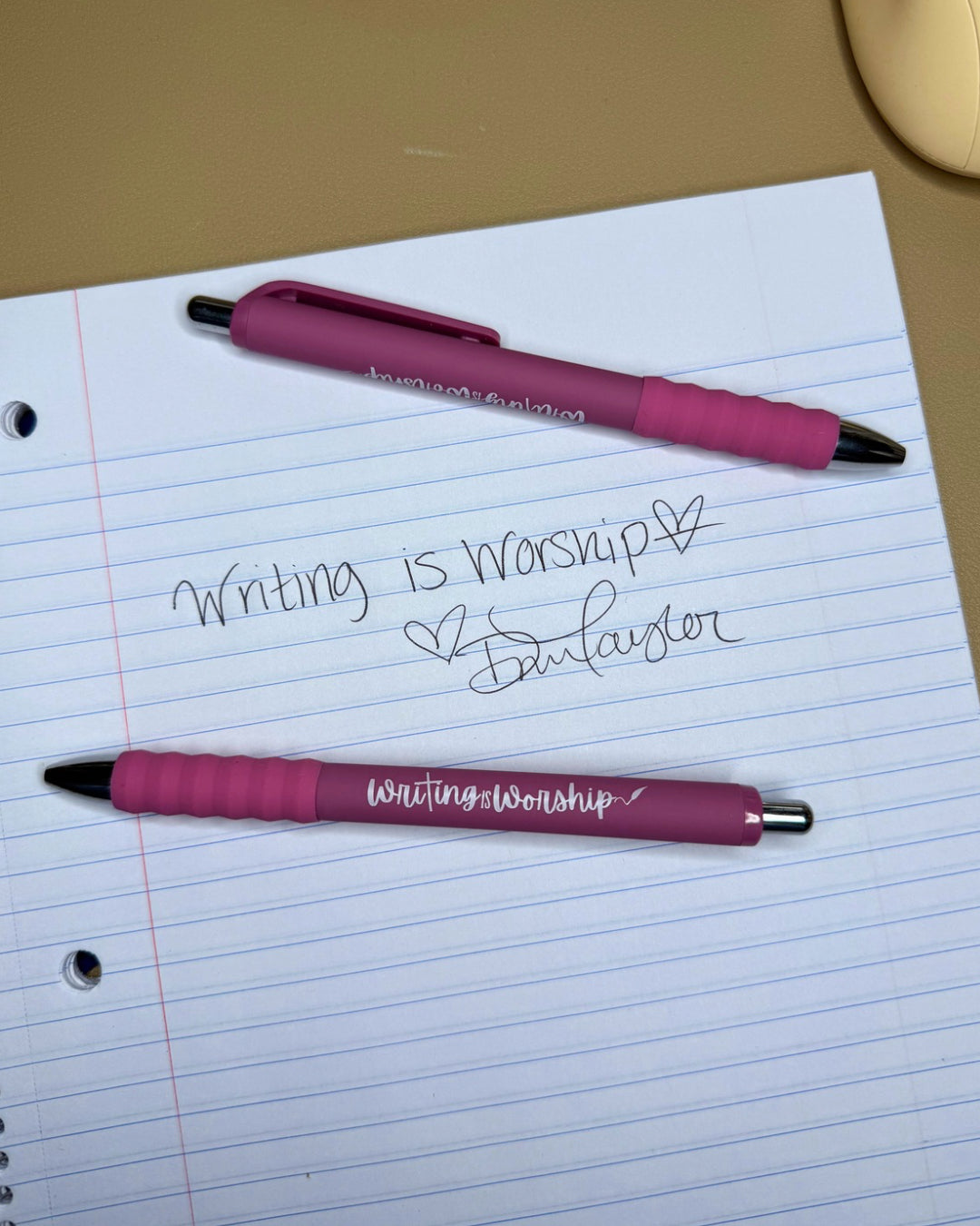Writing is Worship Pen