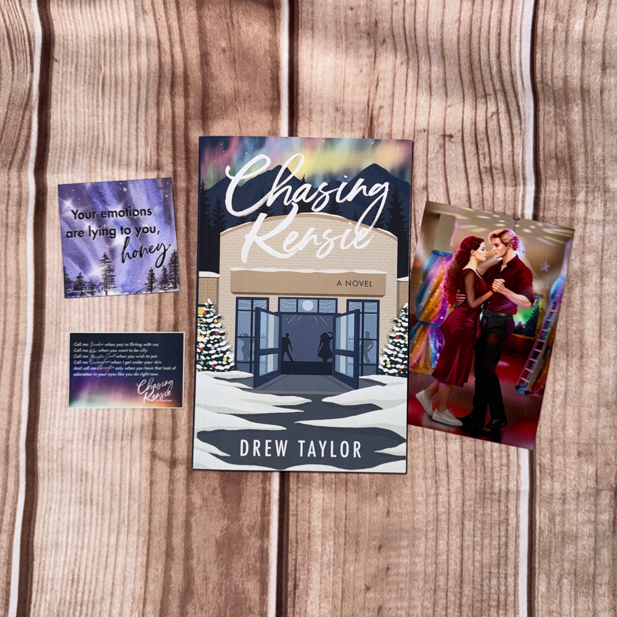 Chasing Kensie Signed Paperback + Swag
