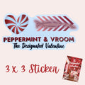 Peppermint & Vroom Sticker