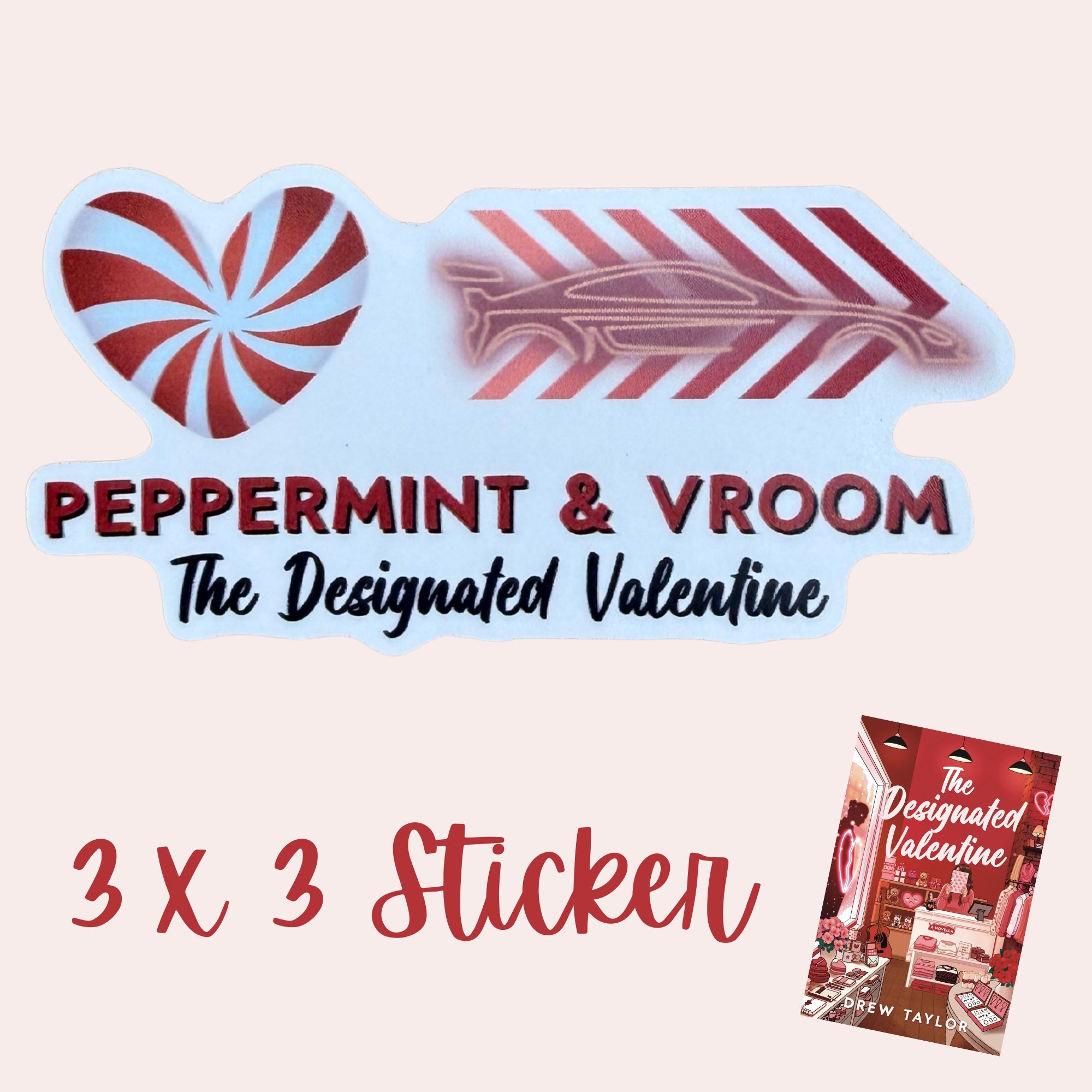 Peppermint & Vroom Sticker