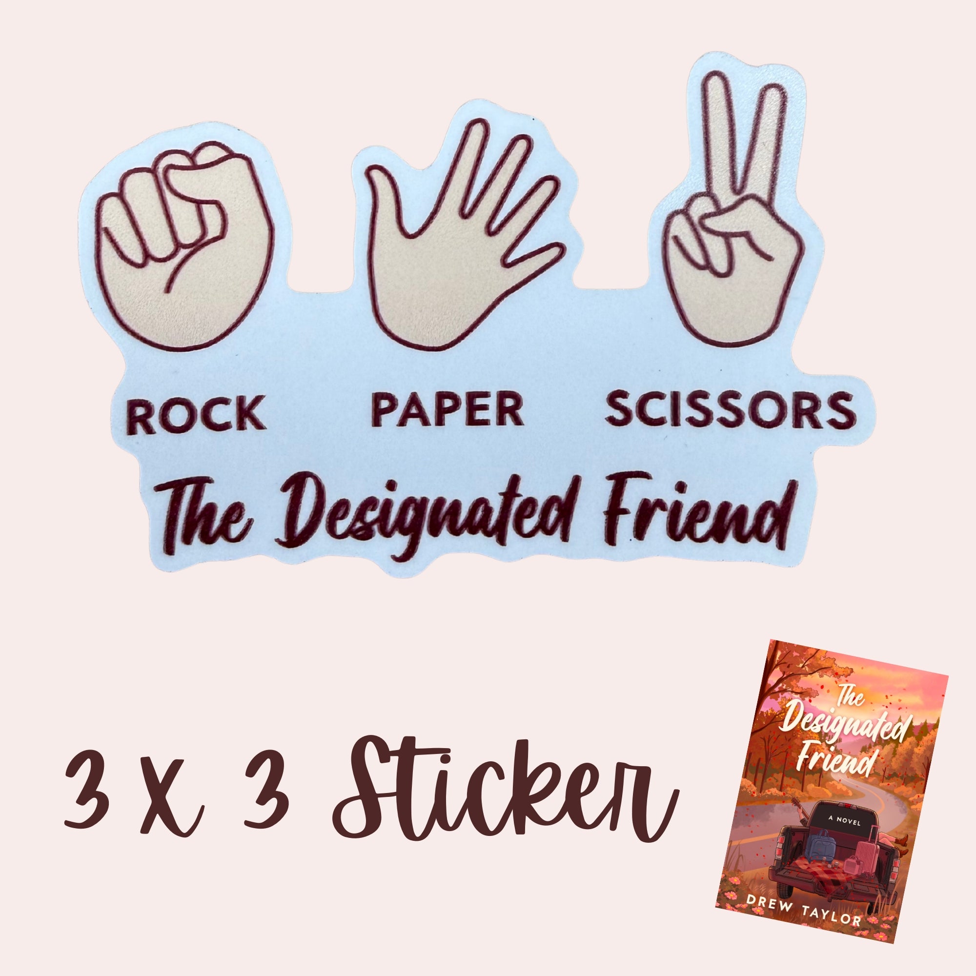 Rock, Paper, Scissors Sticker